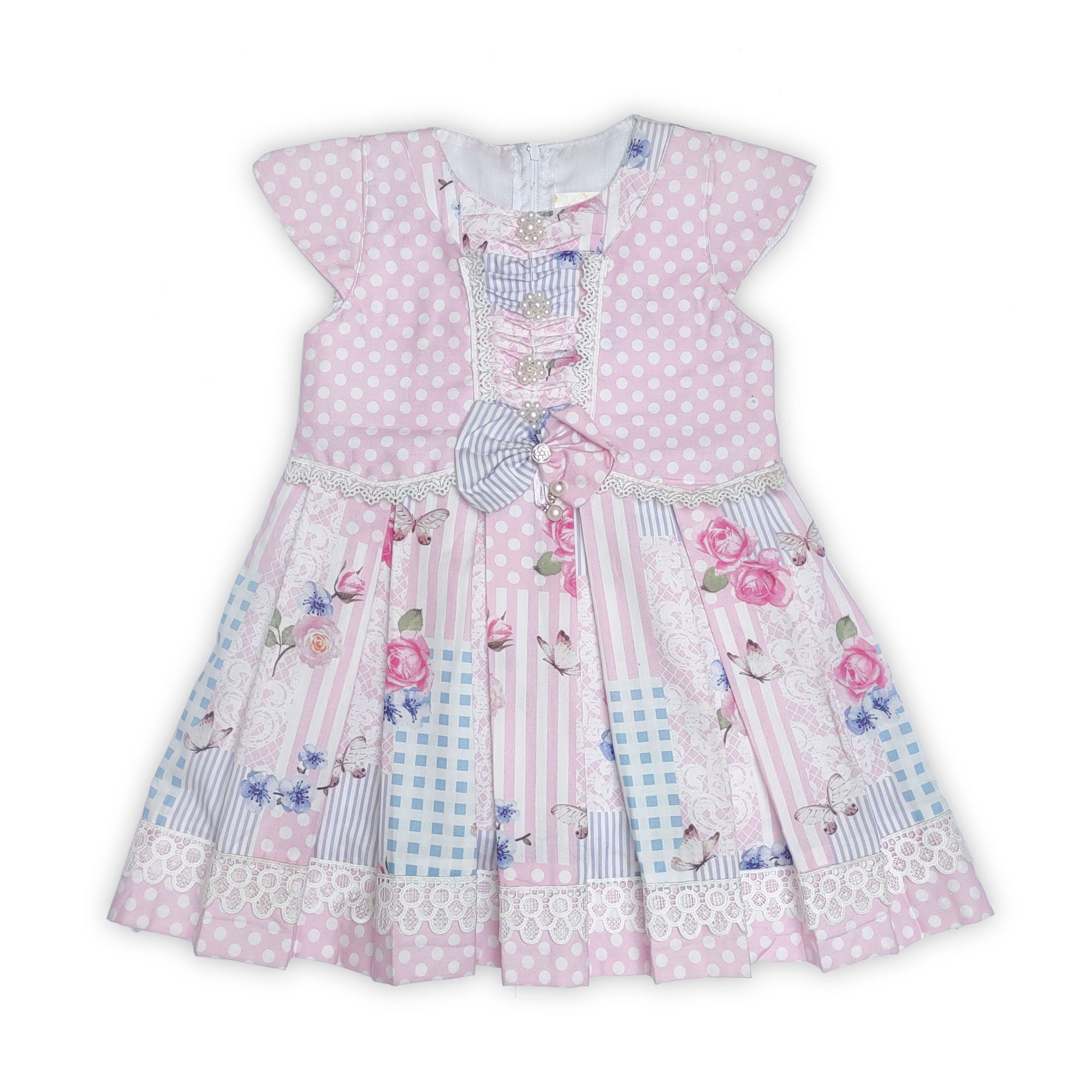 Pink Girls Frock