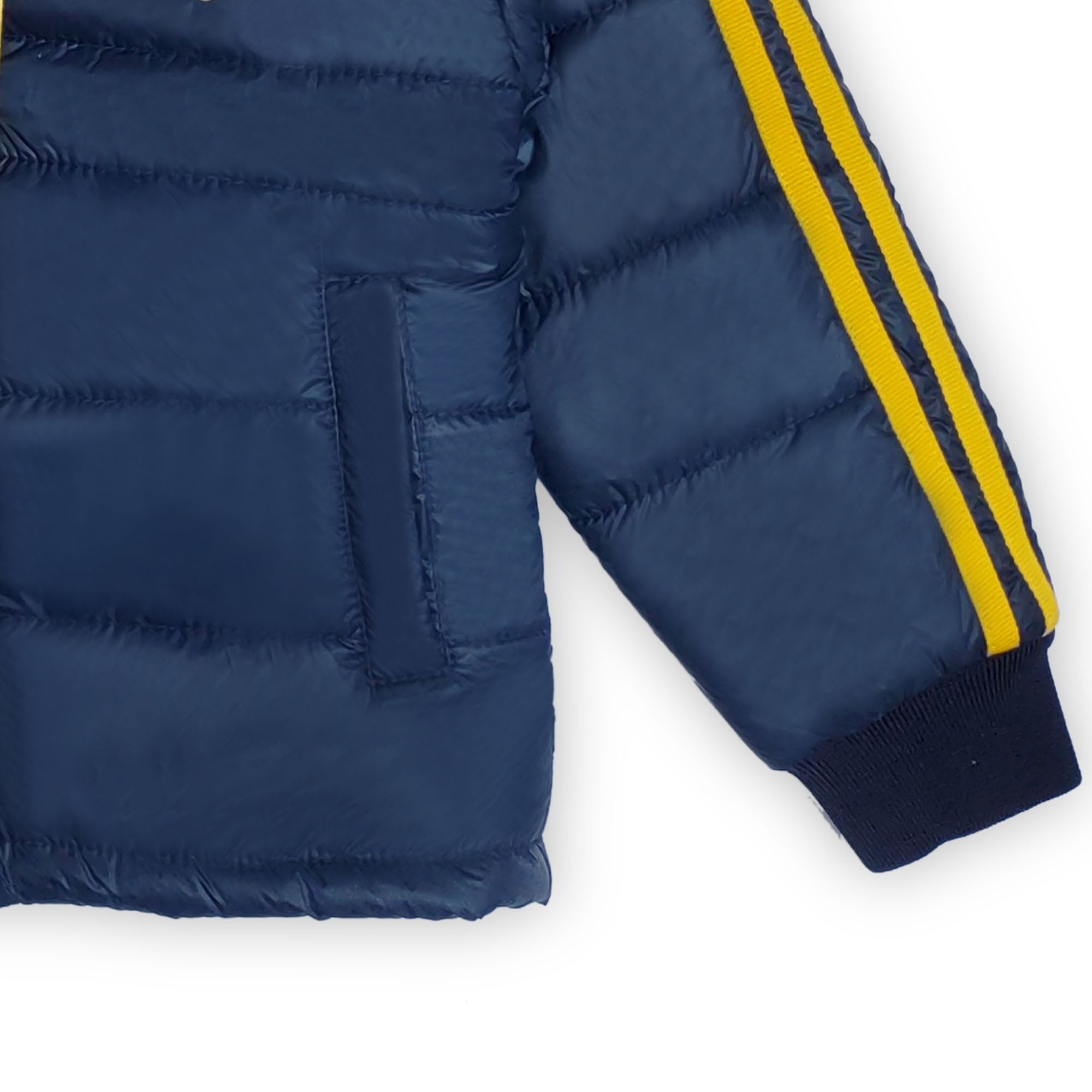 NAVY BLUE PUFFER JACKET