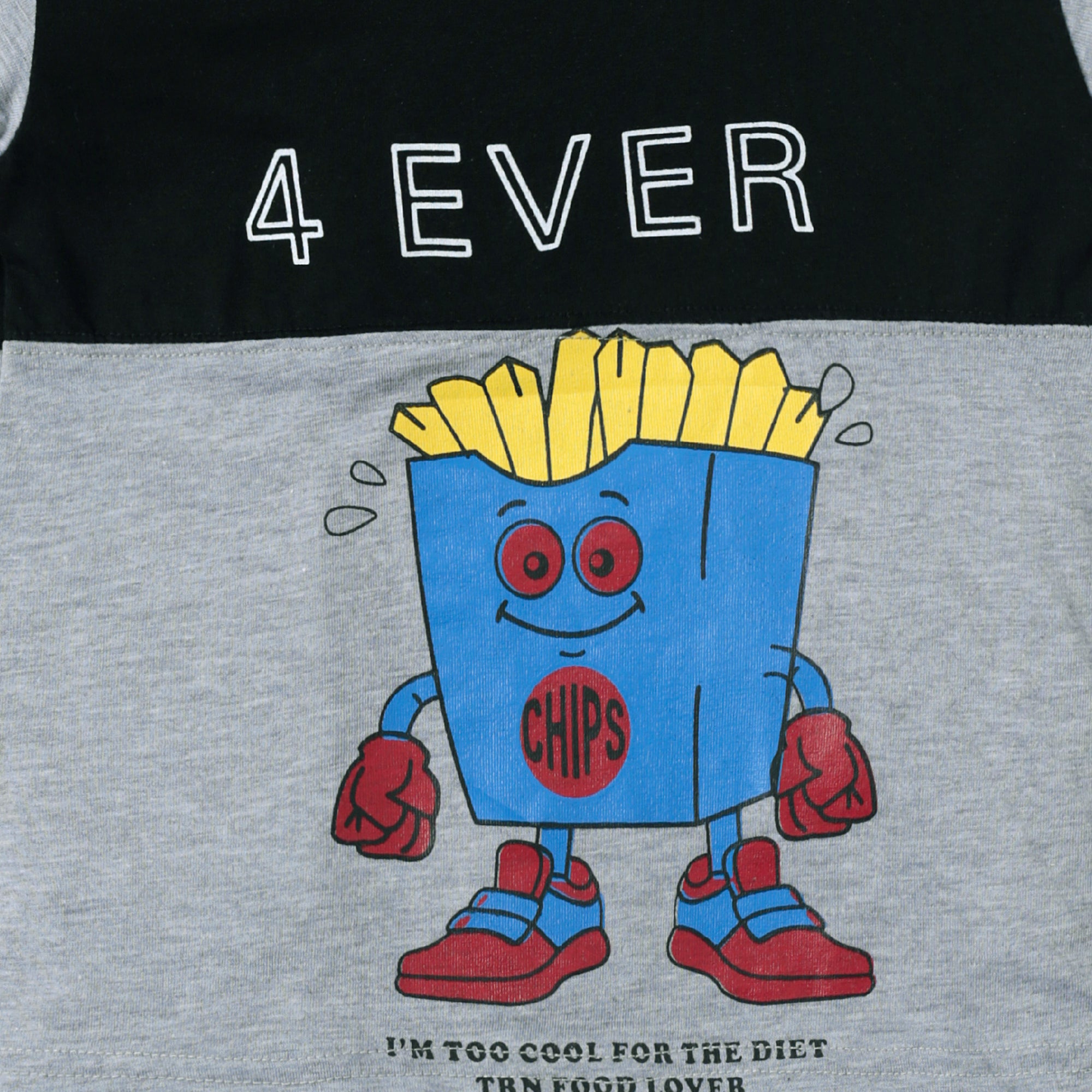 4 EVER Black T-shirt