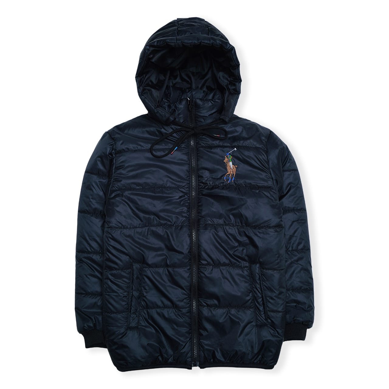 POLO EMBRODERED BLACK BOY JACKET