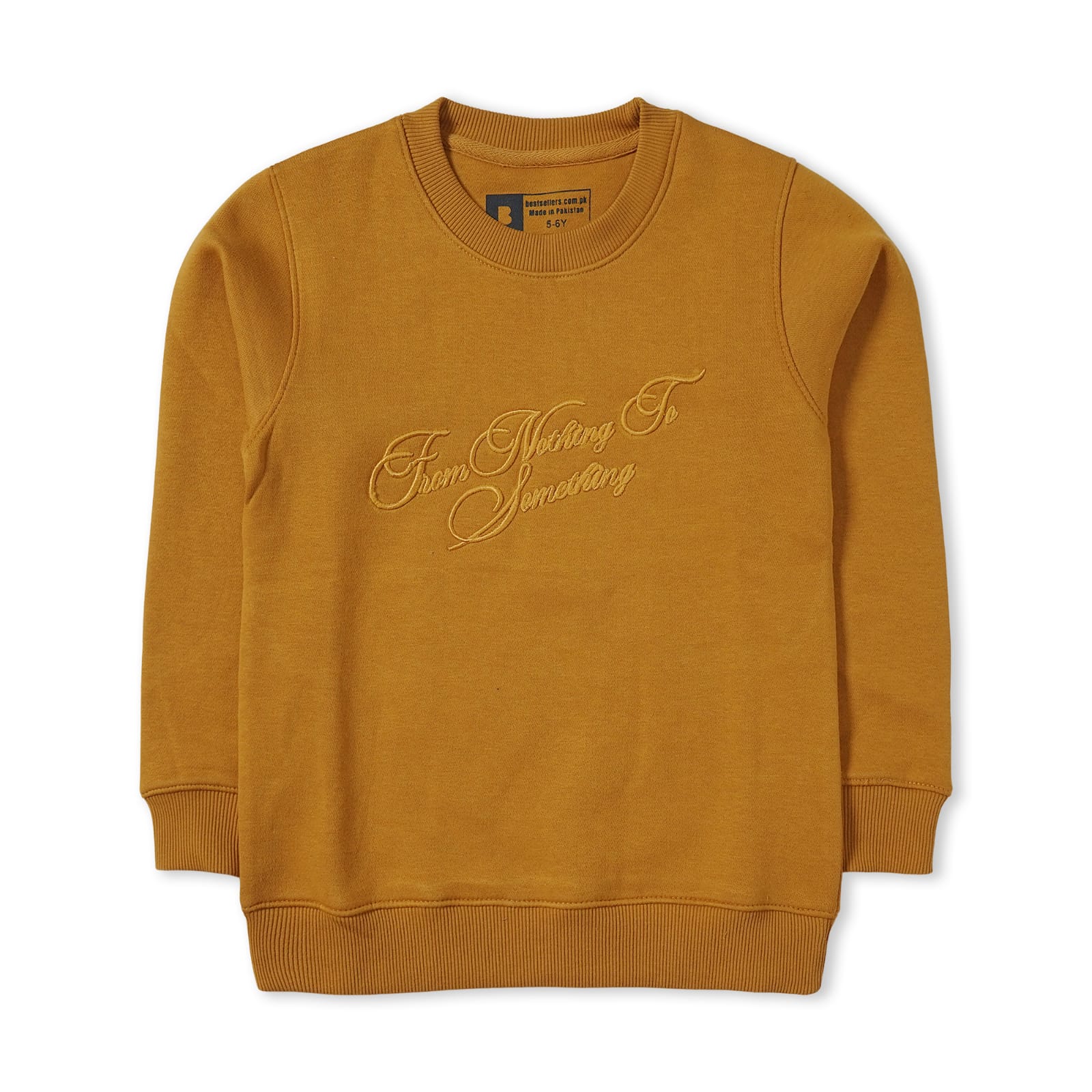 Mustard Sweatshirt For Boys